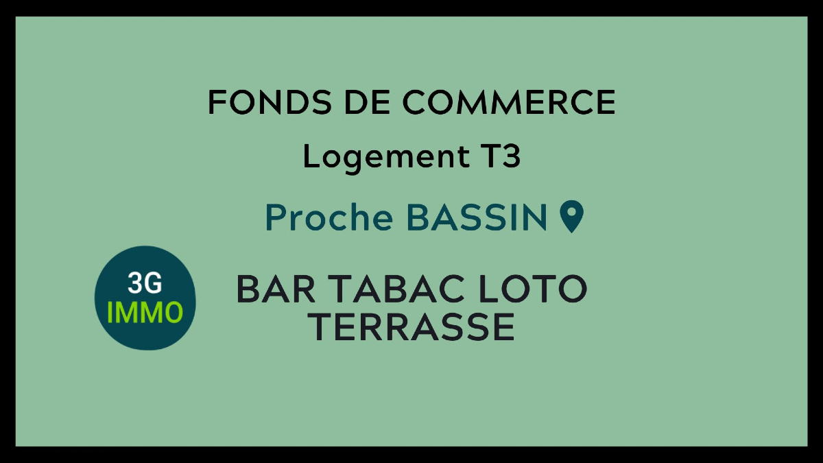 Vente Bar 167m² à Bordeaux (33000) - 3G Immobilier
