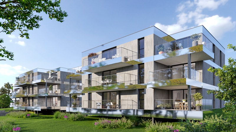Photo 2 | Brest (29200) | Programme neuf appartement de 61.10 m² | Type 3 | 420000 € |  Référence: 183496YA-BRE-3