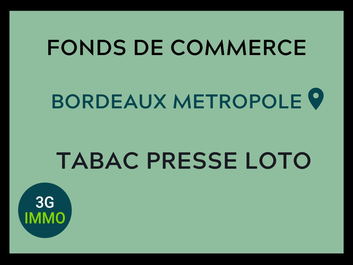 Vente Fond / Commerce 85m² à Bordeaux (33000) - 3G Immobilier
