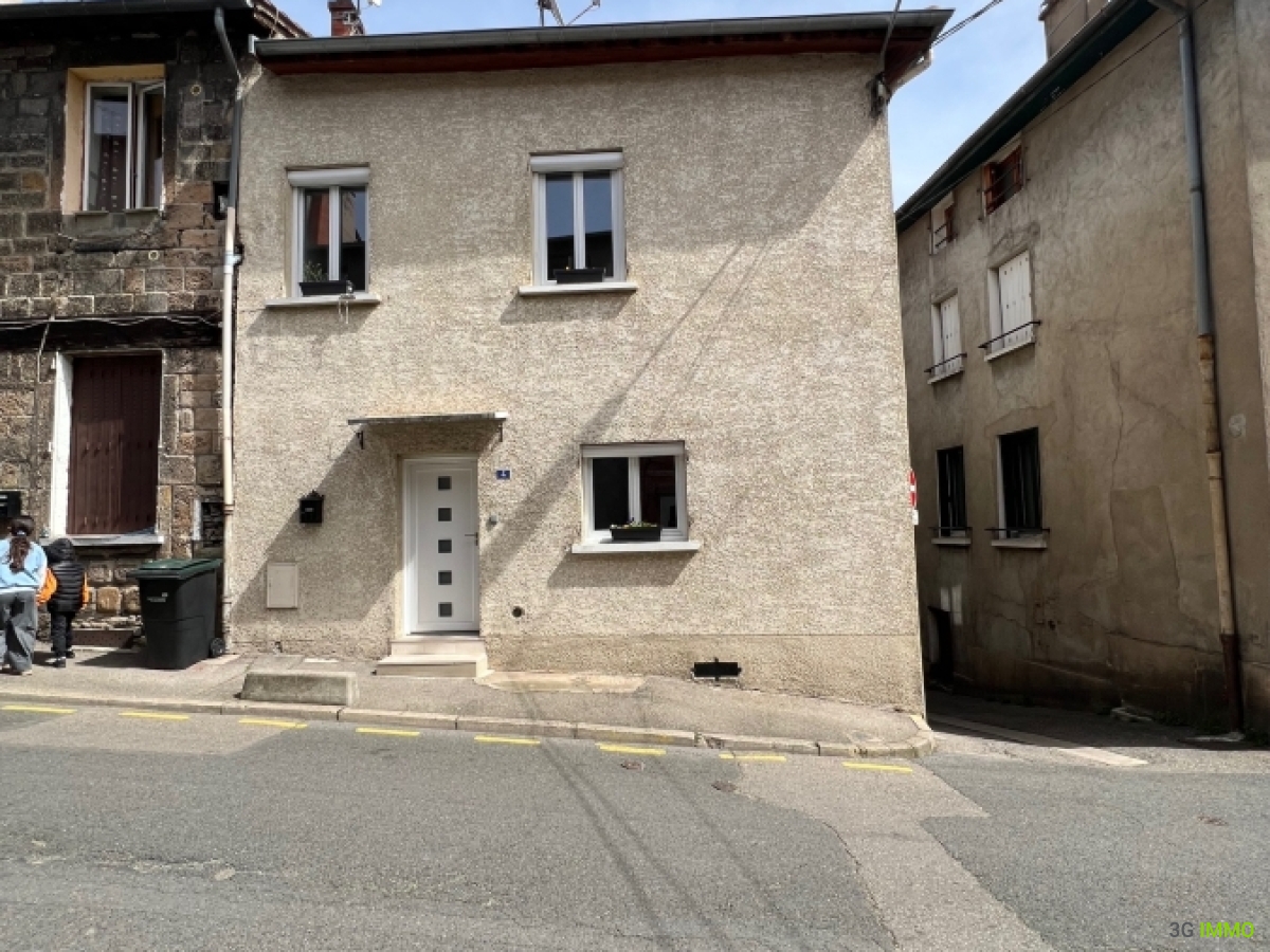 Vente Maison 70m² 3 Pièces à Rive-de-Gier (42800) - 3G Immobilier