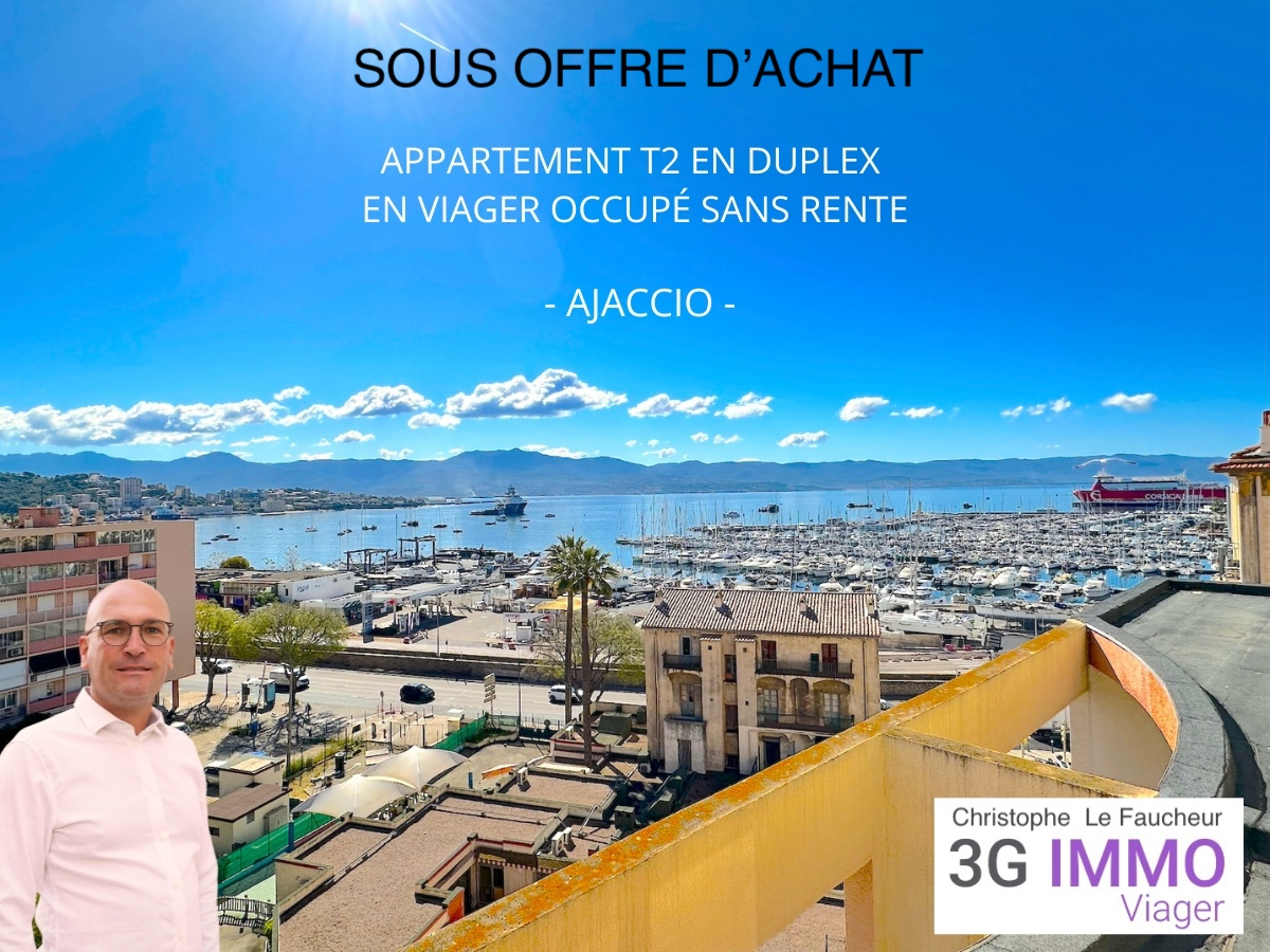 Vente Appartement 56m² 2 Pièces à Ajaccio (20000) - 3G Immobilier