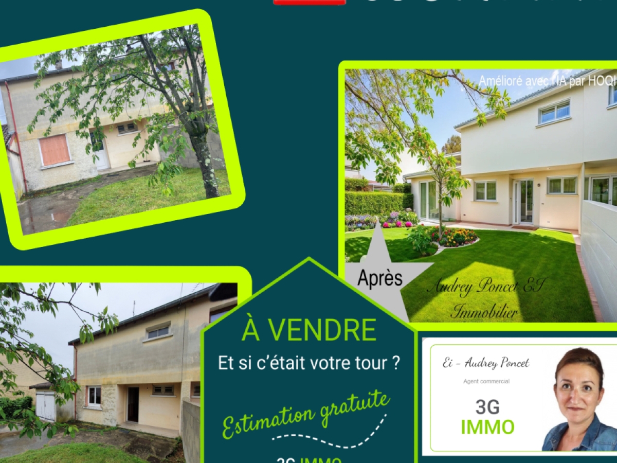 Vente Maison 93m² 5 Pièces à Hières-sur-Amby (38118) - 3G Immobilier