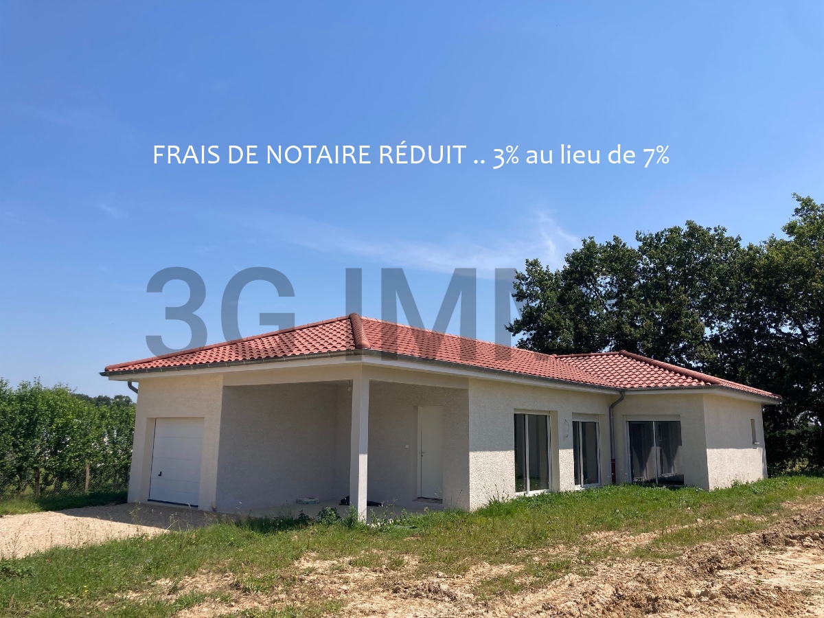 Vente Maison 117m² 4 Pièces à Montrevel-en-Bresse (01340) - 3G Immobilier